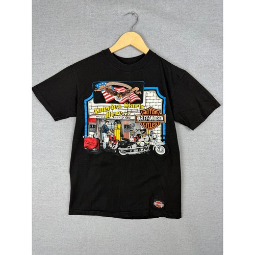 Shirt vintage 1990 harley - vintage,